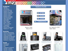 Tablet Screenshot of elese.com.ar